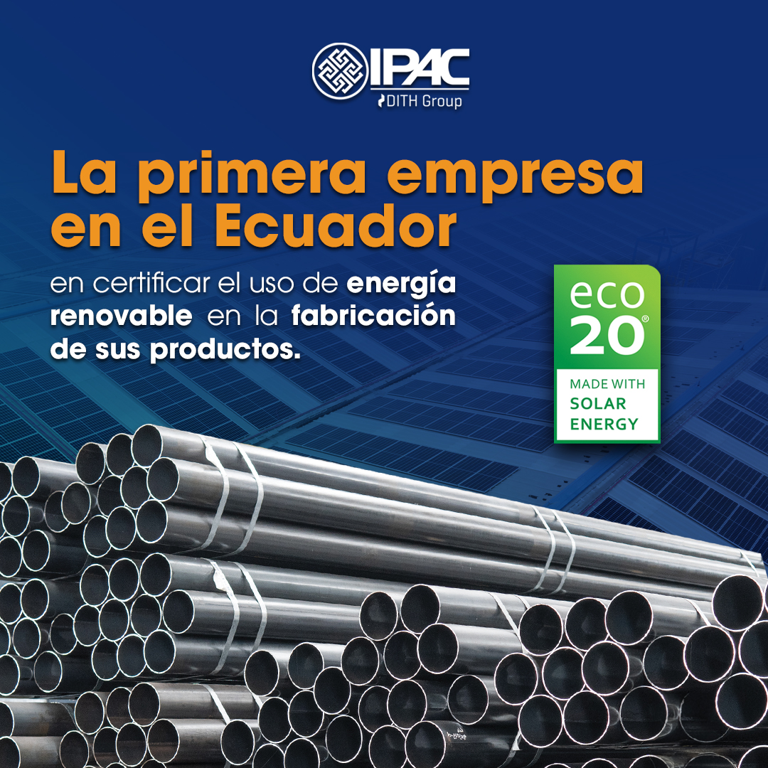 Somos la primera empresa Eco20 en el Ecuador